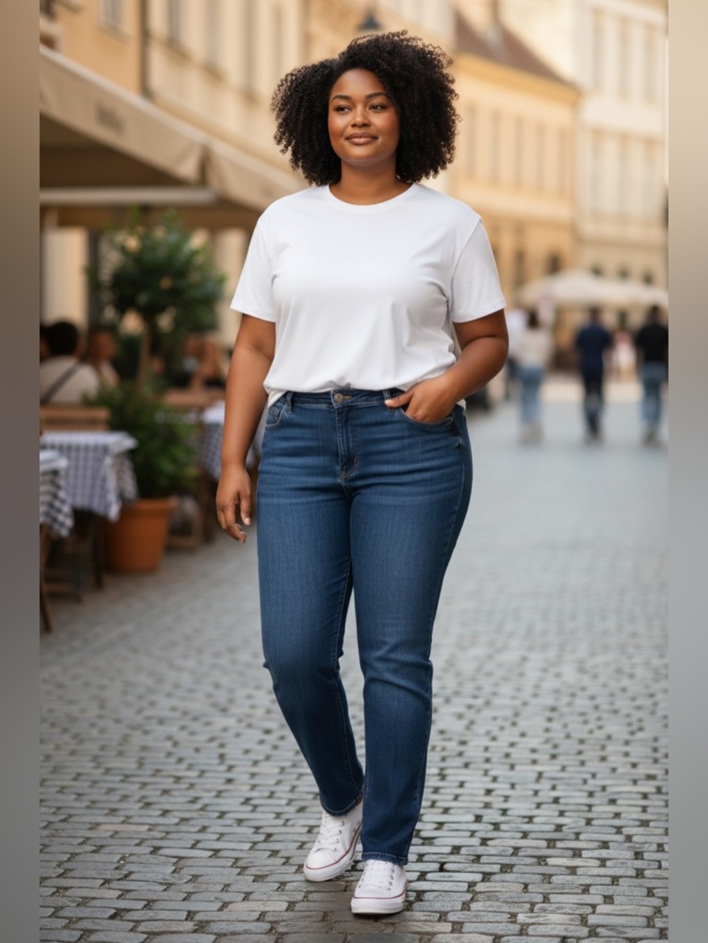 Kut from the Kloth Straight Leg Dark Blue Jeans